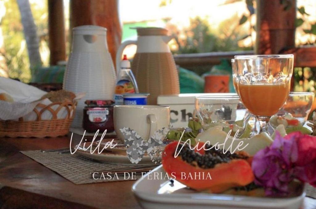 Villa Nicolle - Bahia - Praia Do Espelho Kültér fotó