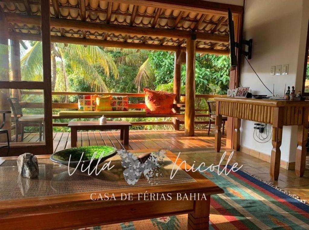 Villa Nicolle - Bahia - Praia Do Espelho Kültér fotó