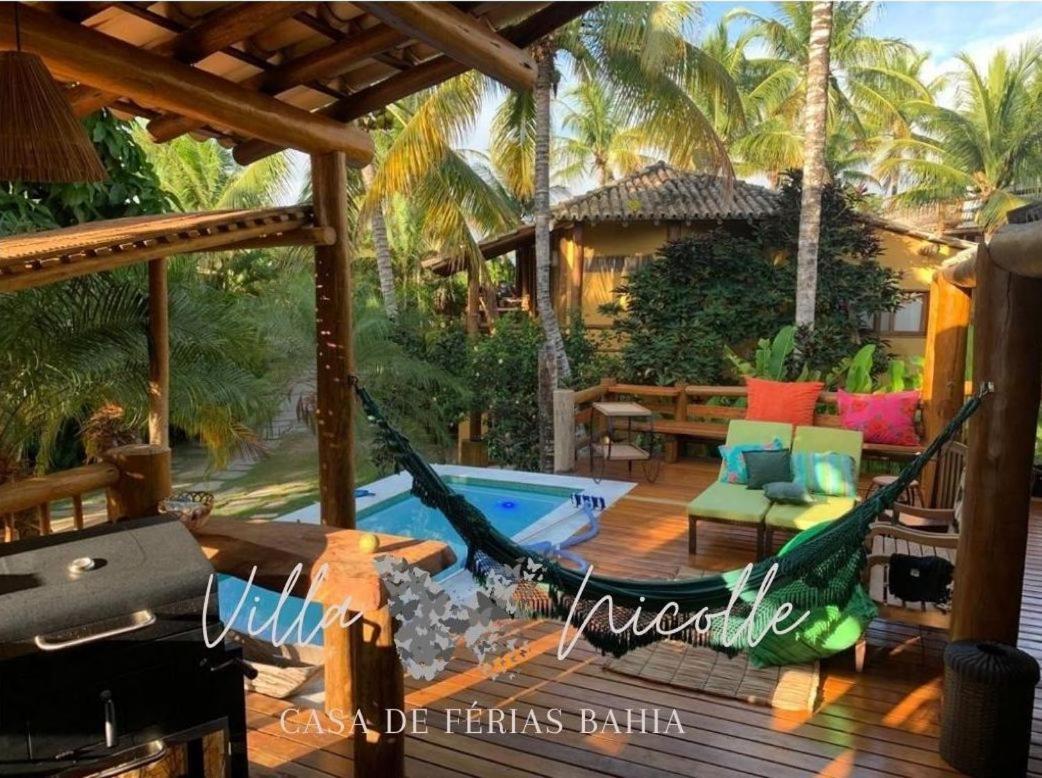 Villa Nicolle - Bahia - Praia Do Espelho Kültér fotó
