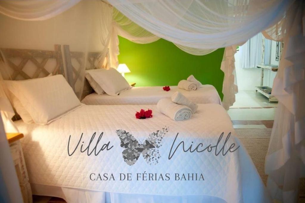 Villa Nicolle - Bahia - Praia Do Espelho Kültér fotó