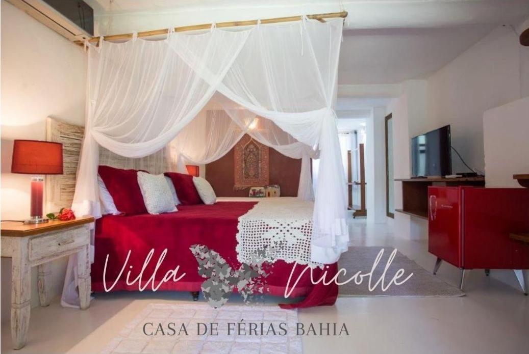 Villa Nicolle - Bahia - Praia Do Espelho Kültér fotó