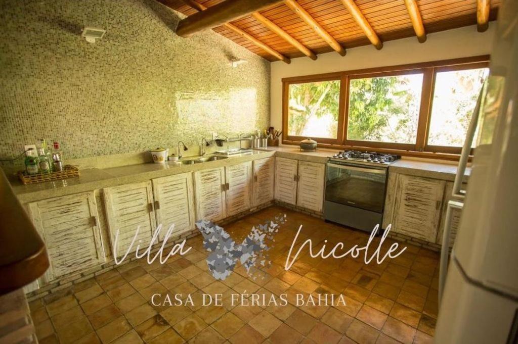 Villa Nicolle - Bahia - Praia Do Espelho Kültér fotó
