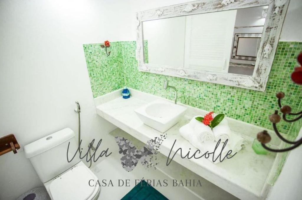 Villa Nicolle - Bahia - Praia Do Espelho Kültér fotó