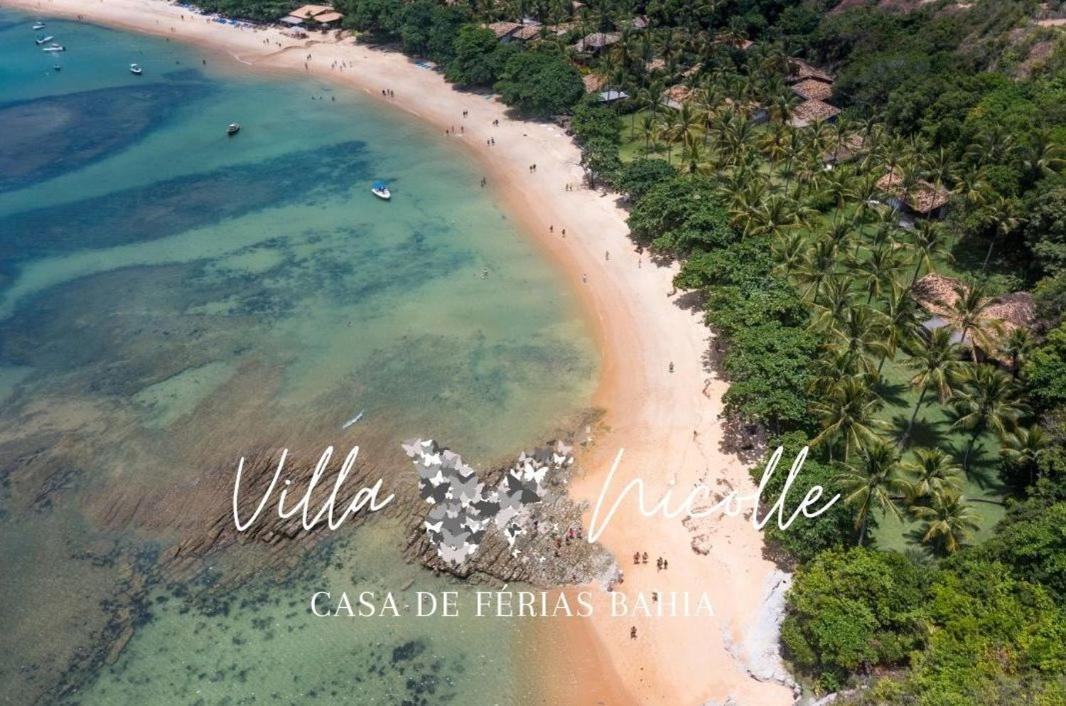 Villa Nicolle - Bahia - Praia Do Espelho Kültér fotó