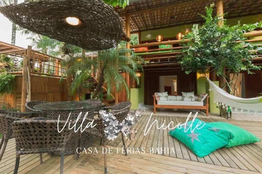 Villa Nicolle - Bahia - Praia Do Espelho Kültér fotó