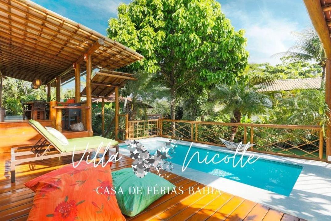 Villa Nicolle - Bahia - Praia Do Espelho Kültér fotó