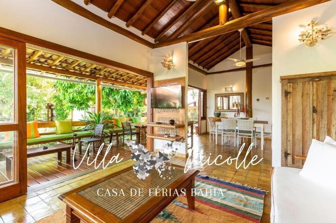 Villa Nicolle - Bahia - Praia Do Espelho Kültér fotó